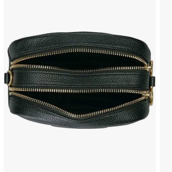 Tory Burch Perry Bombe Mini Bag Handbag  in Black - Picture 4 of 16